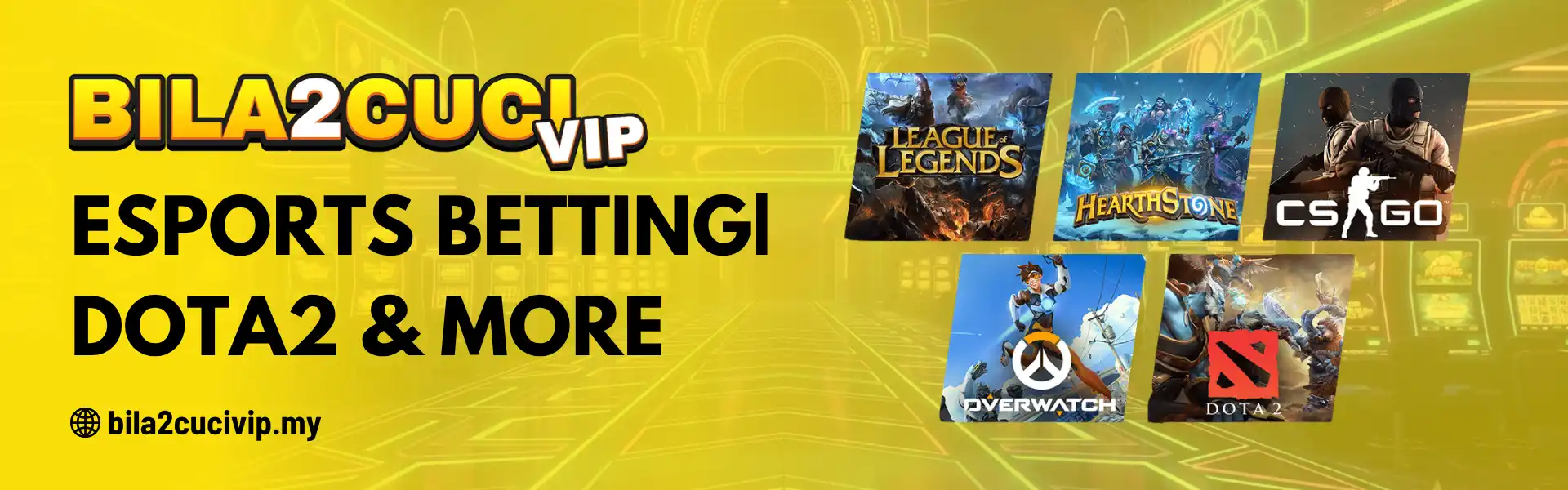 Esports Betting at BILA2CUCIVIP Malaysia Dota2 & More