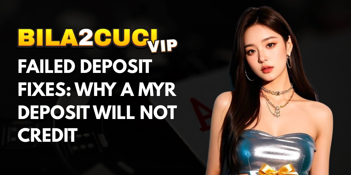 Failed Deposit Fixes Why a MYR Deposit Will Not Credit
